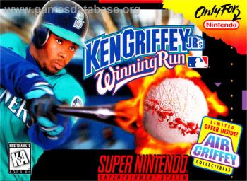 Cover Ken Griffey Jr.'s Winning Run for Super Nintendo